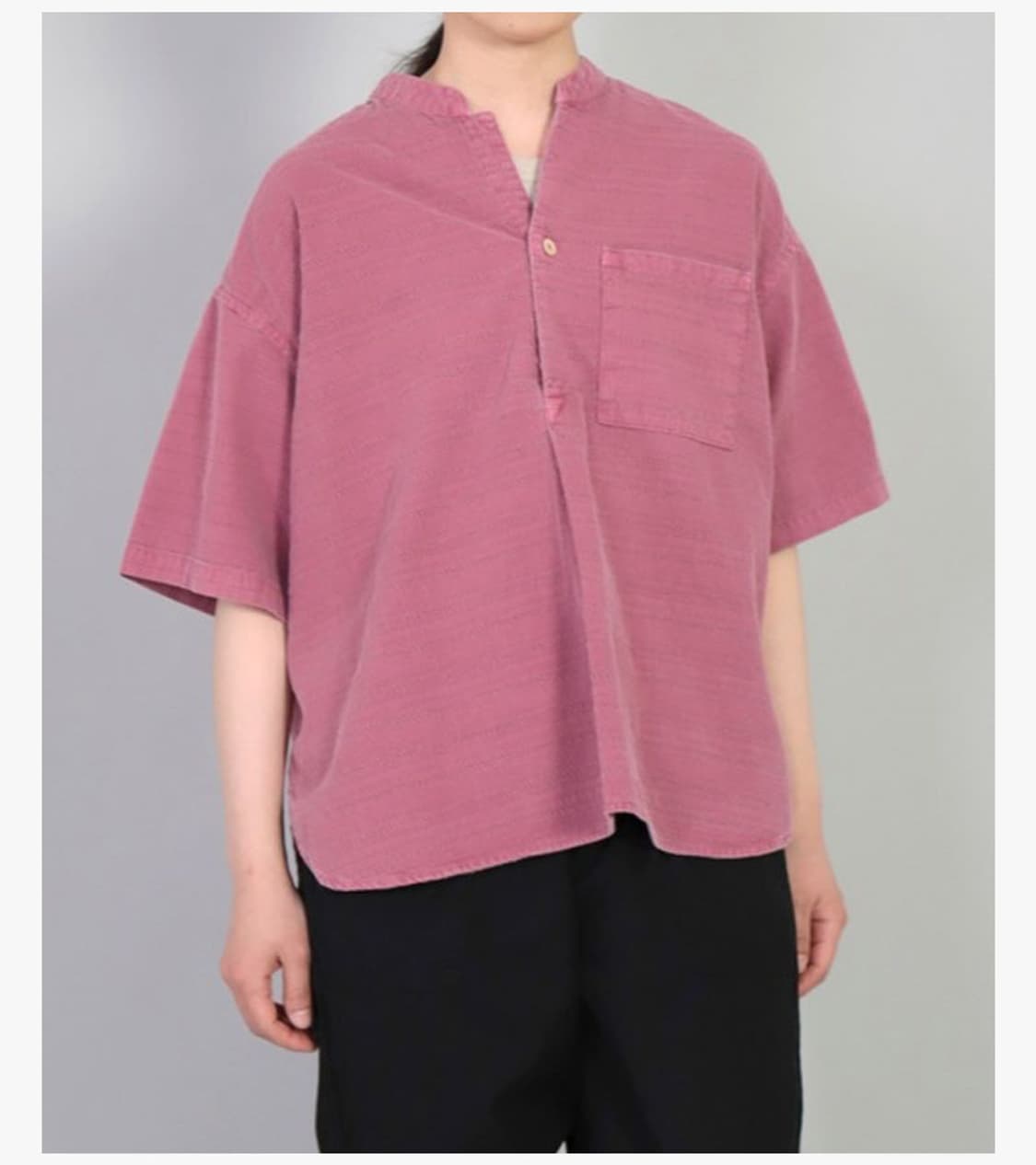 OMNIGOD - PIGMENT JACQUARD ORIENT SHIRT 상품이미지2