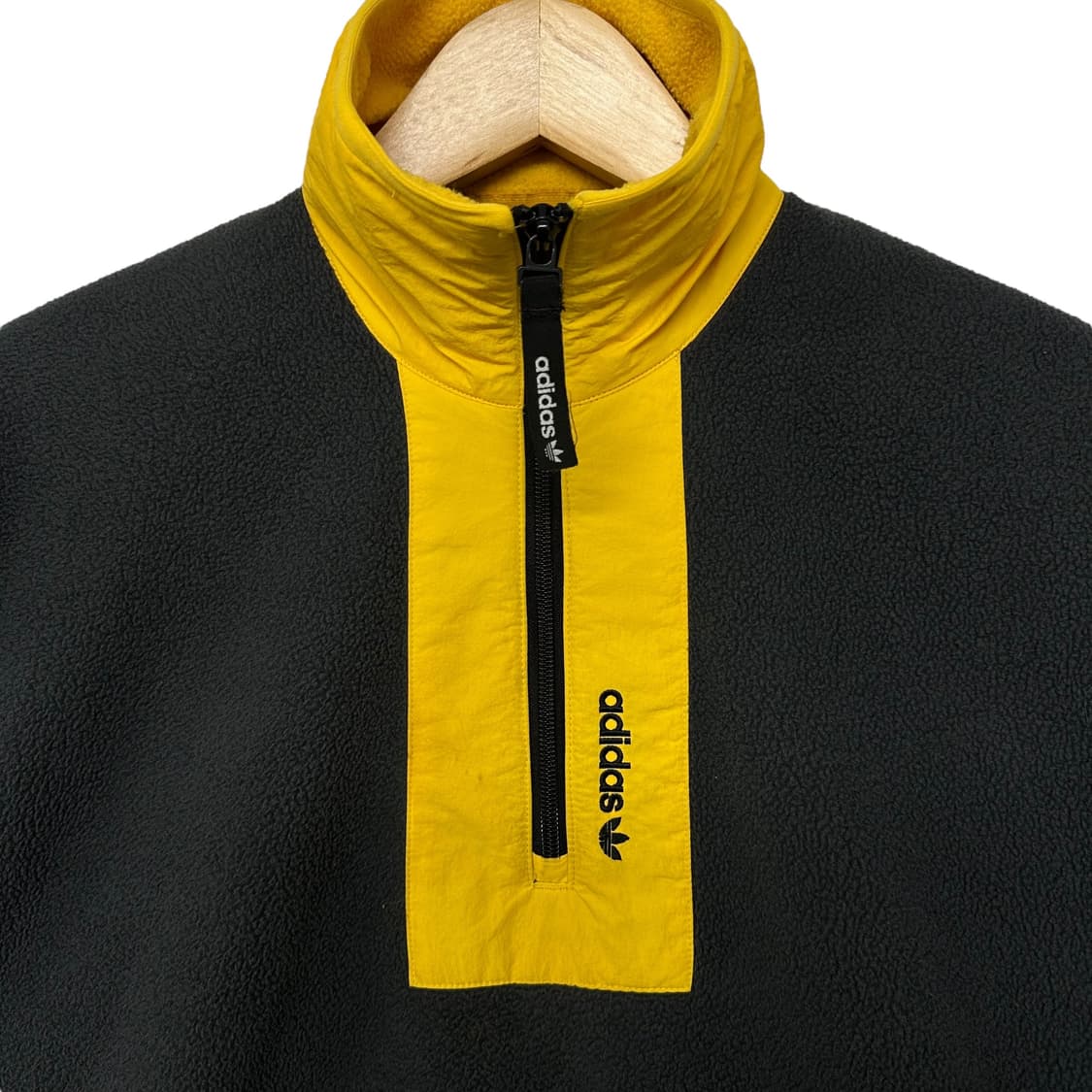 아디다스 스펠로고 하프 집업 후리스 자켓 상품이미지3