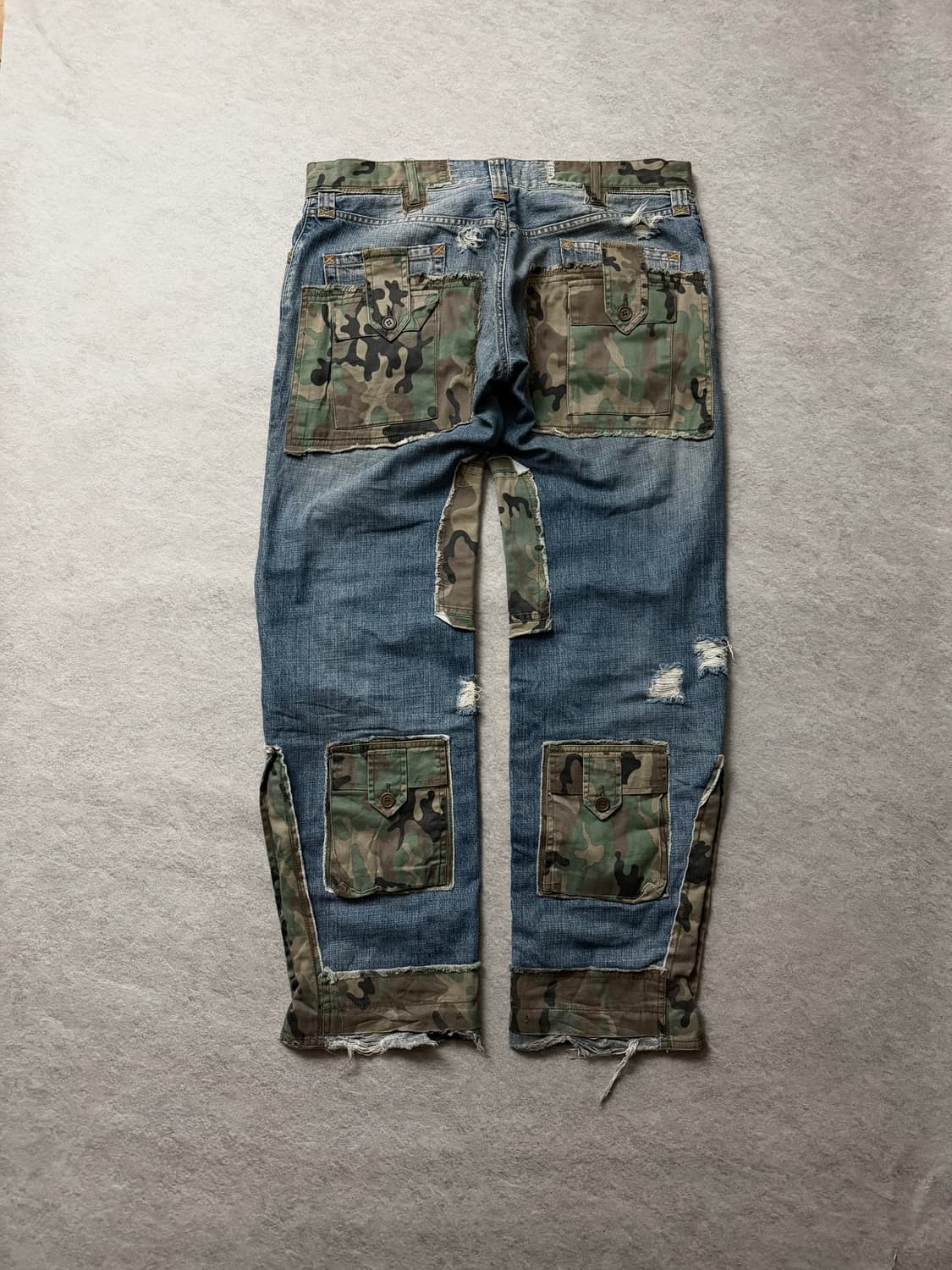 05FW 돌체앤가바나 하이브리드 카고 데님진 상품이미지4