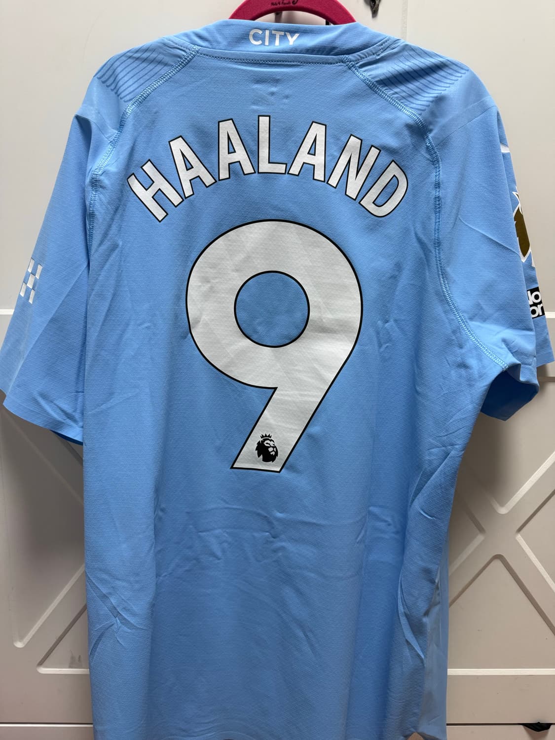 23-24 맨시티 어센틱 홀란드 유니폼 상품이미지2