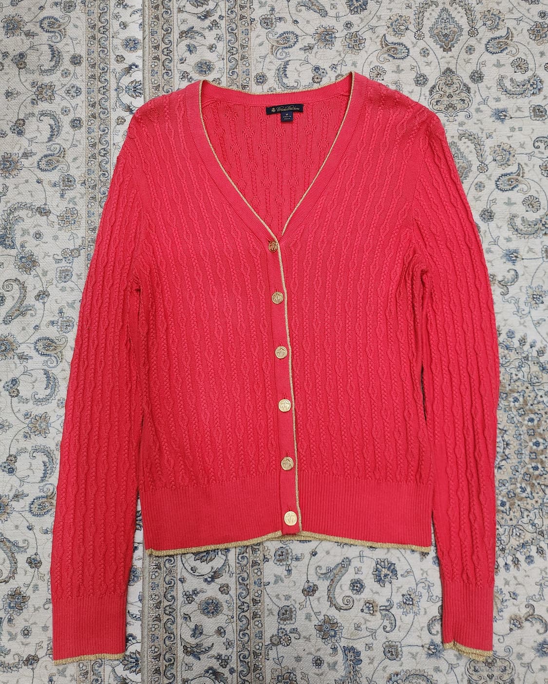 브룩스브라더스 금장단추 가디건 M (55까지) 상품이미지1