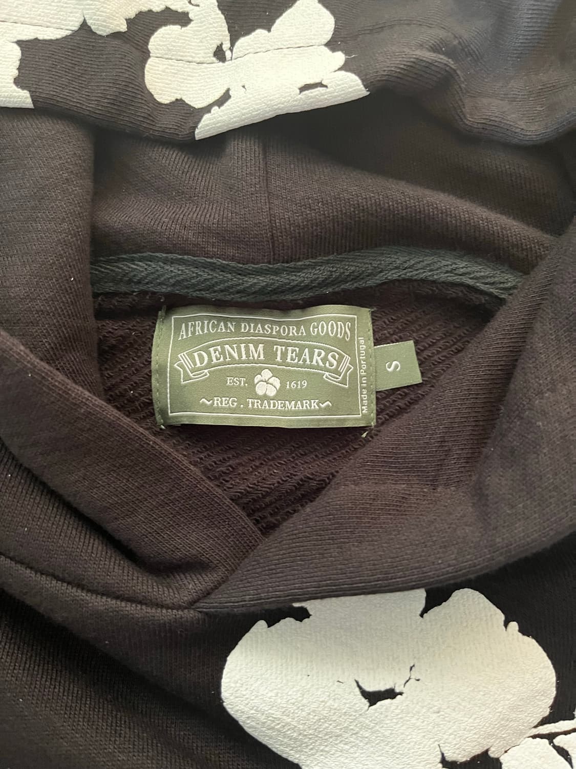 데님티어스 검은색 후드티 상품이미지10