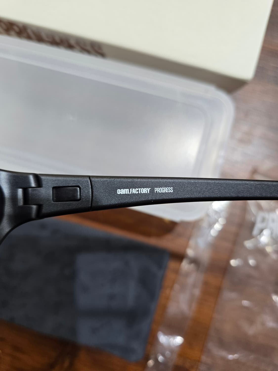 프로그레스 x oam 팩토리 스플래시 블랙 고글 선글라스 안경 오클리 상품이미지4