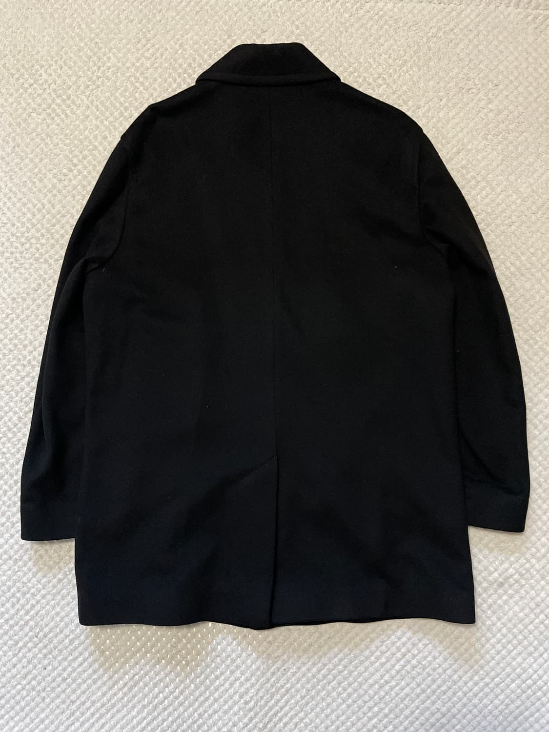 [48] BOSS 휴고보스 울 캐시미어 발마칸 코트 블랙(클리닝O) 상품이미지3