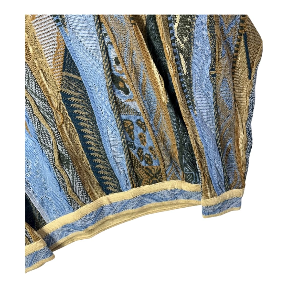 [Carlo Alberto] 빈티지 3D 케이블 울 니트 상품이미지4