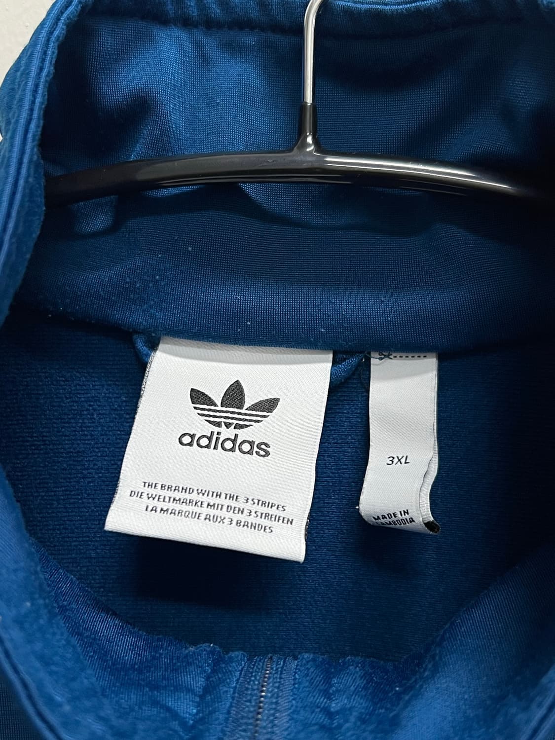 (3XL) 아디다스 파이어버드 트랙탑 져지 딥블루 상품이미지5