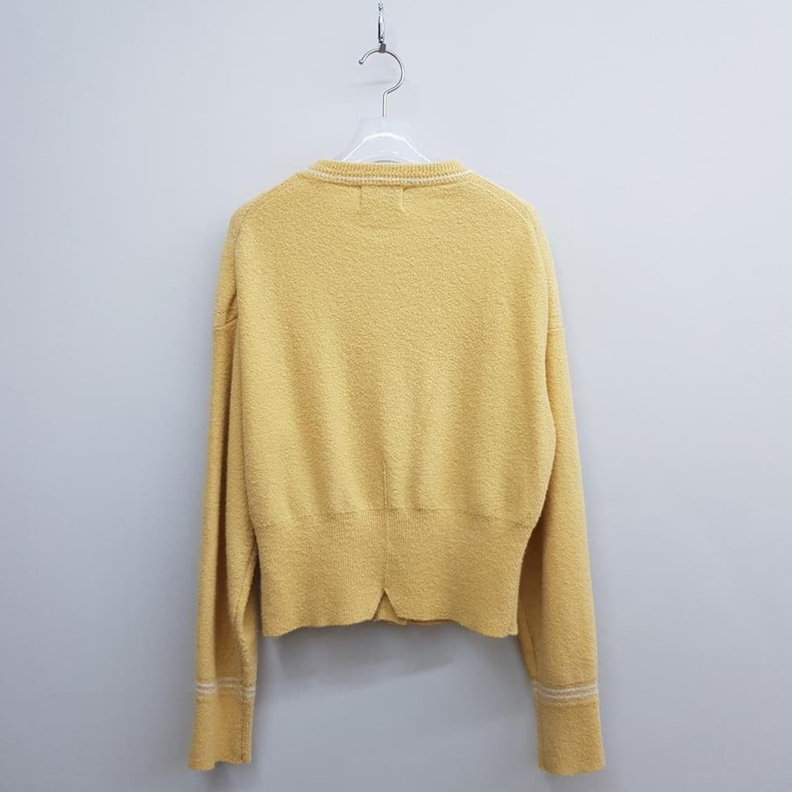 한섬 타임 2022 울 블랜드 글리터 라인 가디건 F90 사이즈 상품이미지5