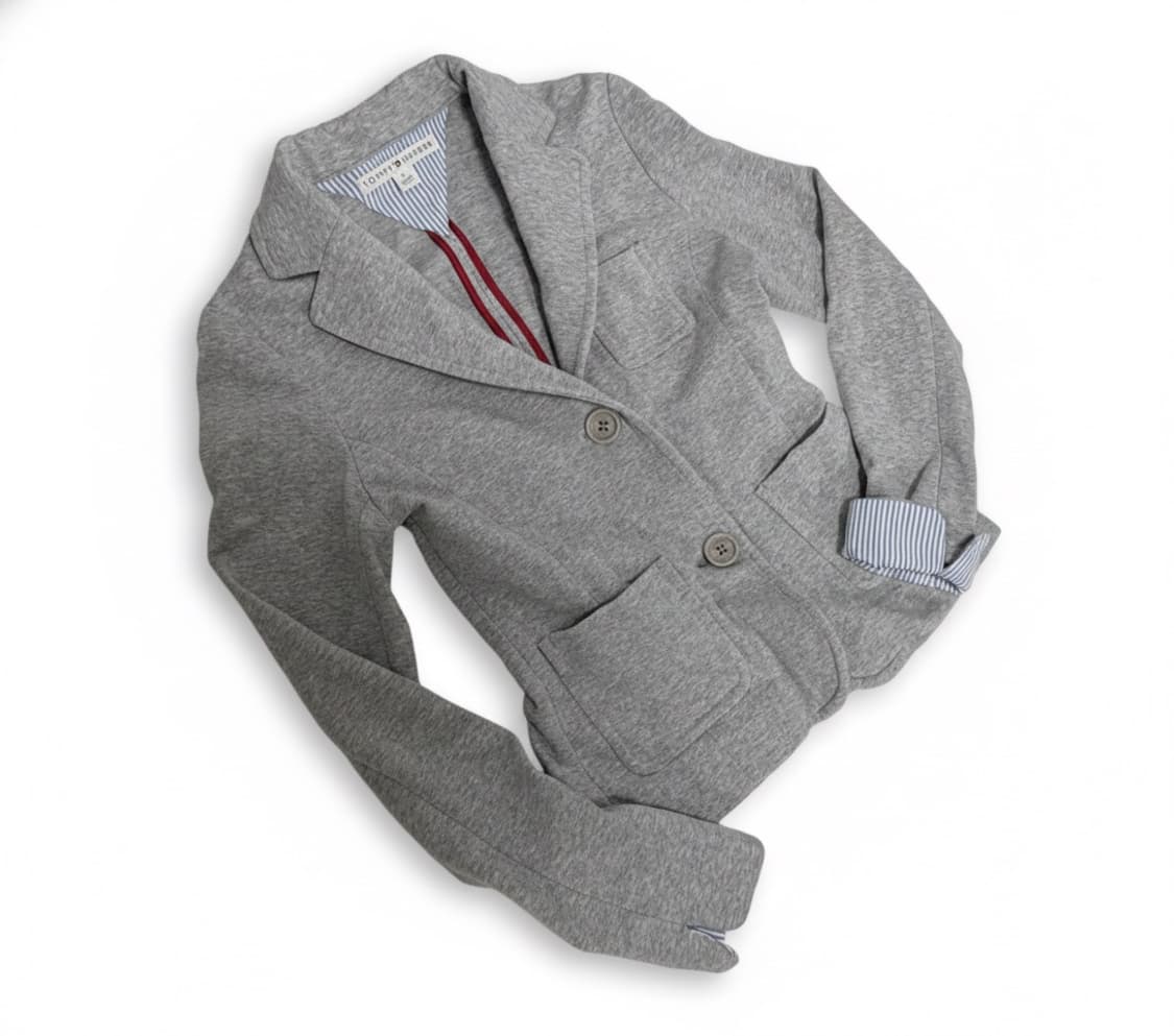 [Made in Japan]타미힐피거 투웨이 그레이 블레이저 상품이미지1