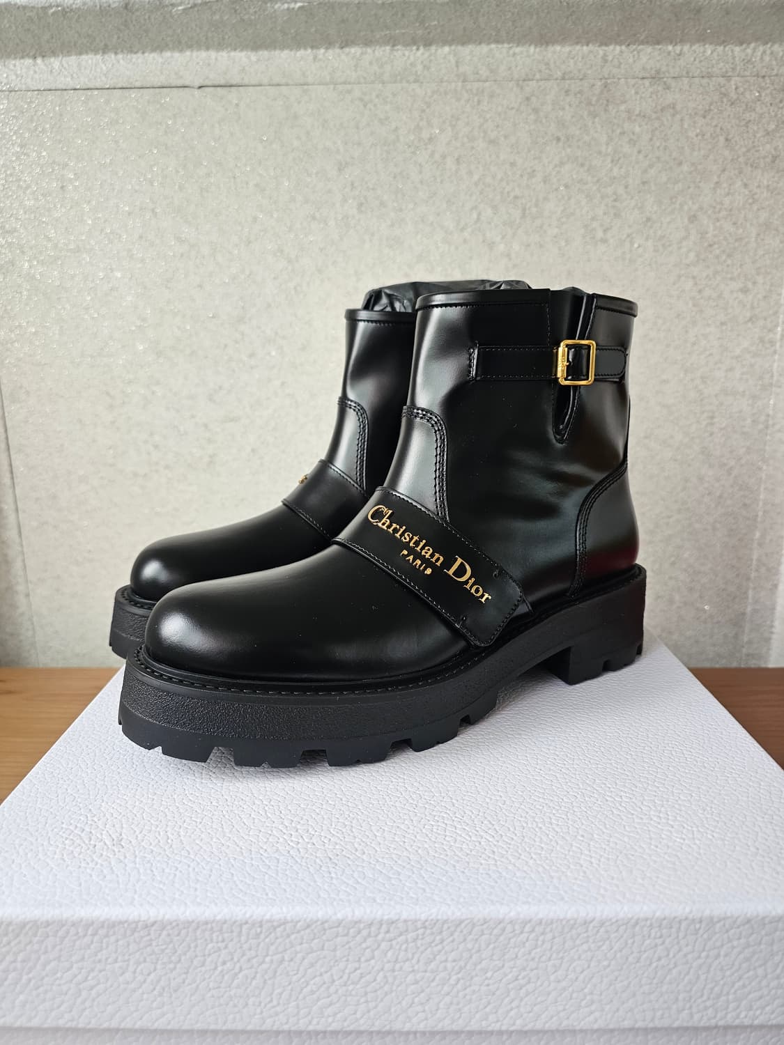 (일주일만 특가)새상품 디올 여성 D-Quest 앵클 부츠 상품이미지1