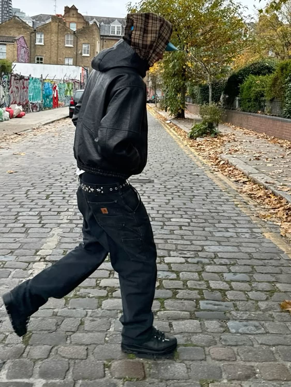 빈티지 칼하트 블랙 싱글니 카펜터 팬츠 B11BLK 상품이미지1