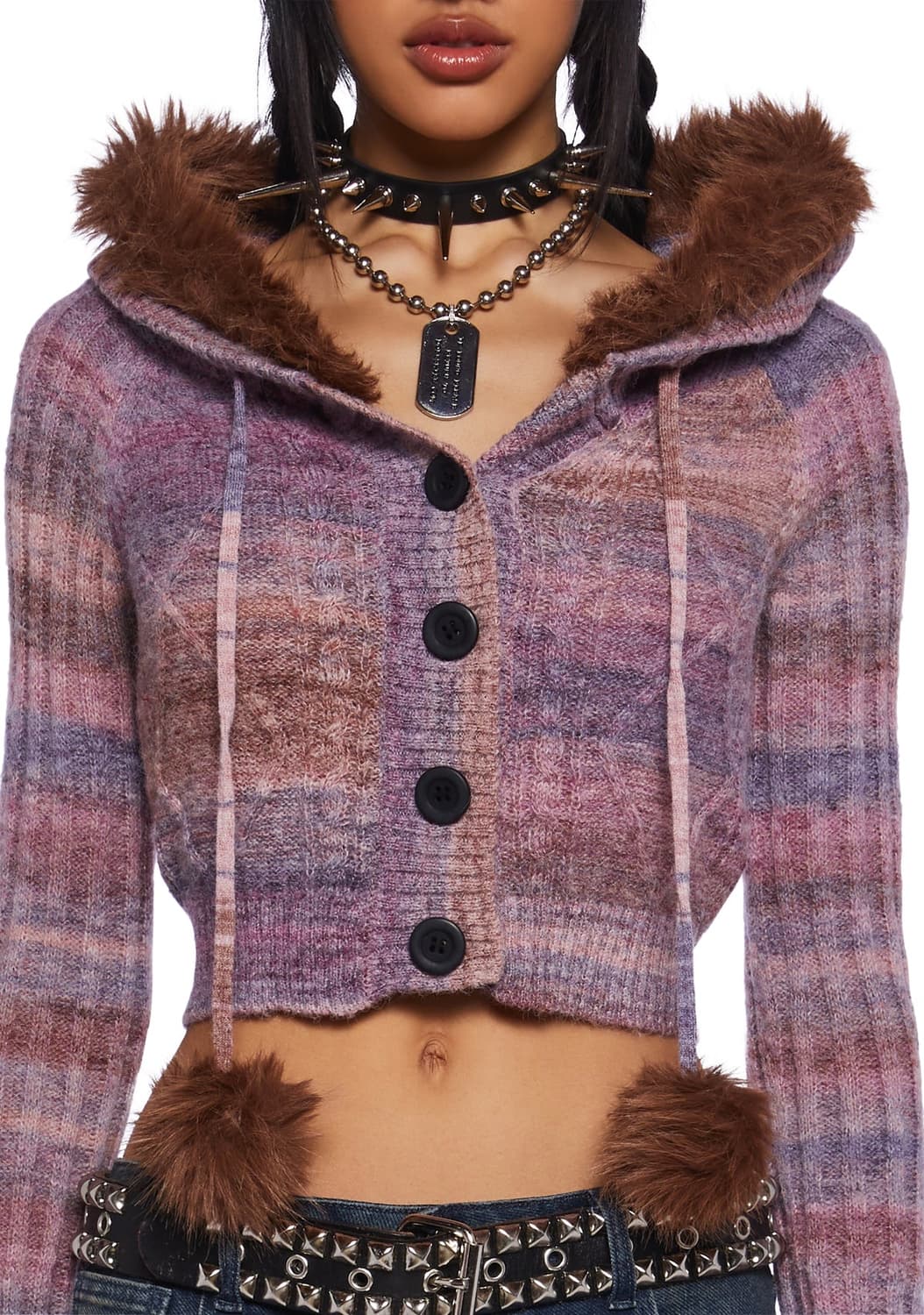 돌스킬 니트 카디건 M  상품이미지5