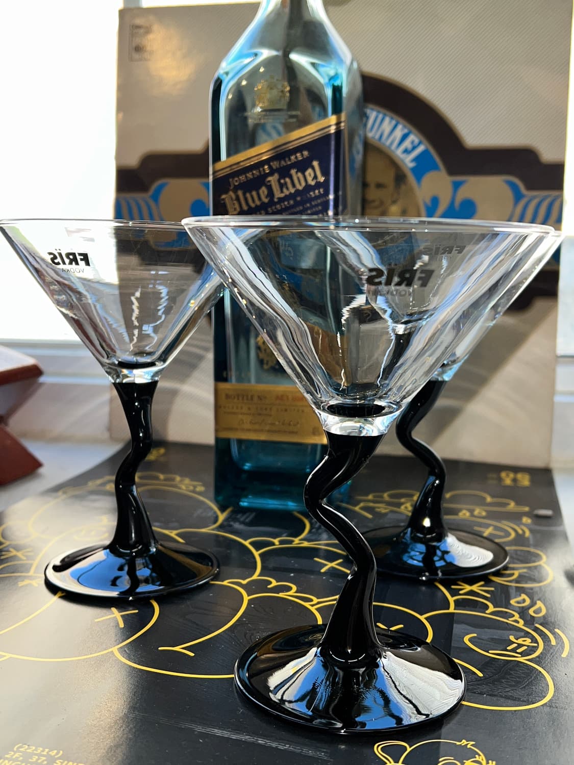 VTG Eris Vodka Martini Twist-Stem Glass 상품이미지3