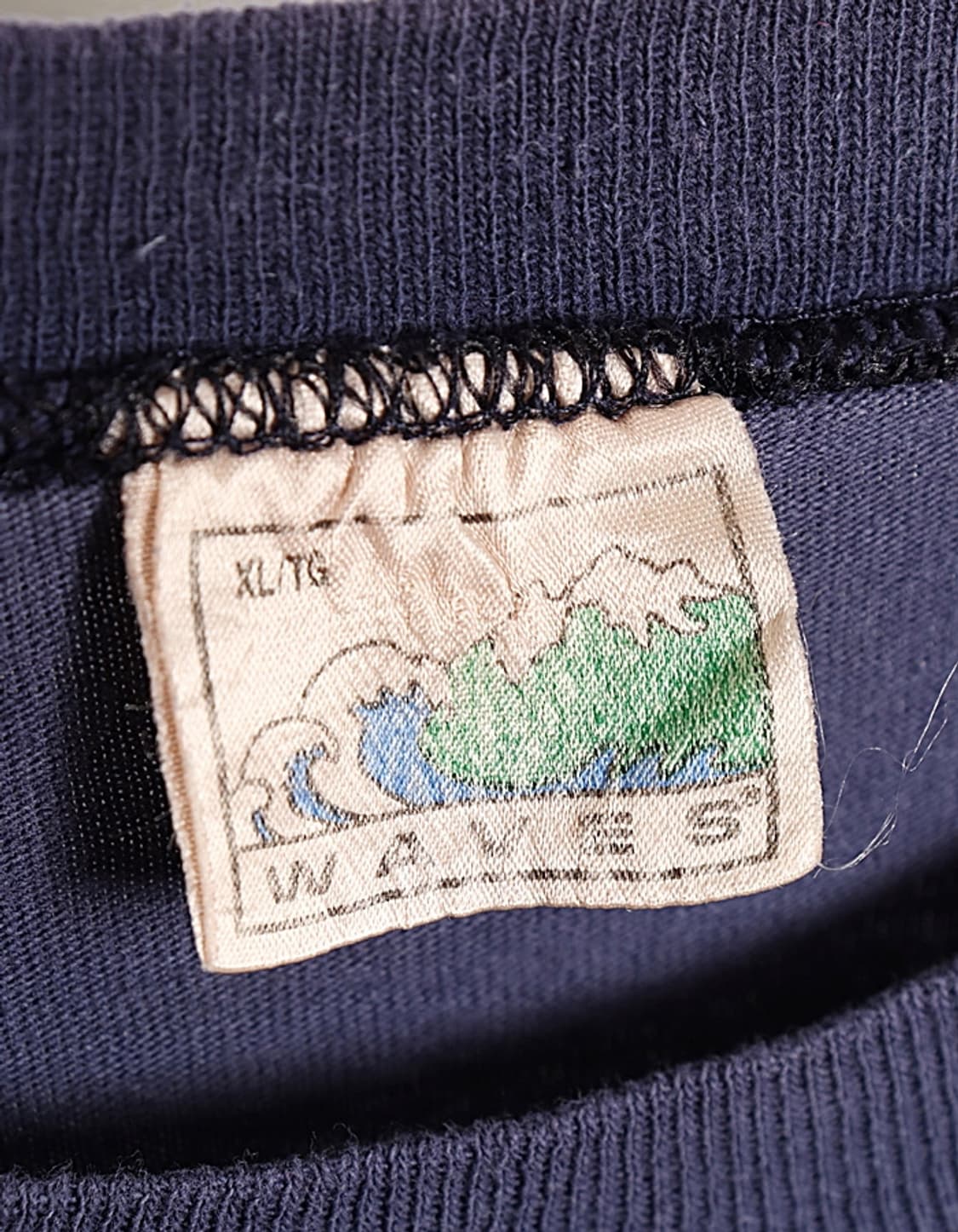 Vintage WAVES Print T-Shirts 상품이미지6