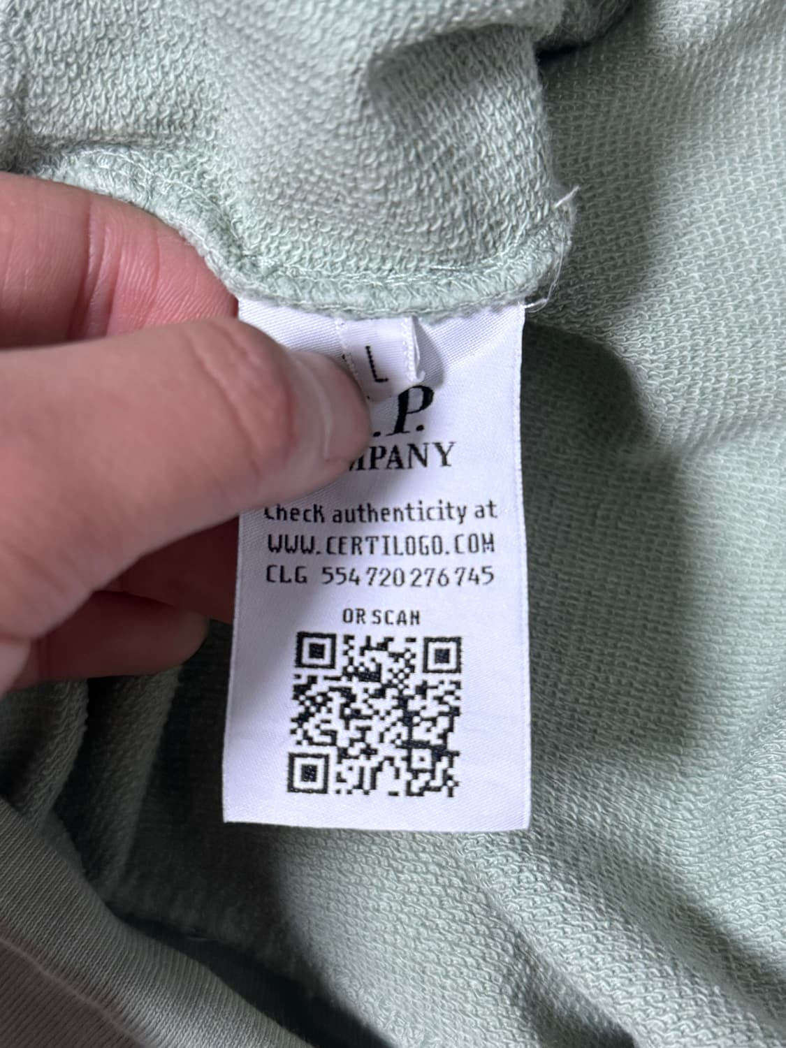 Cp 컴퍼니 사이드 집업 스웨트셔츠 상품이미지8