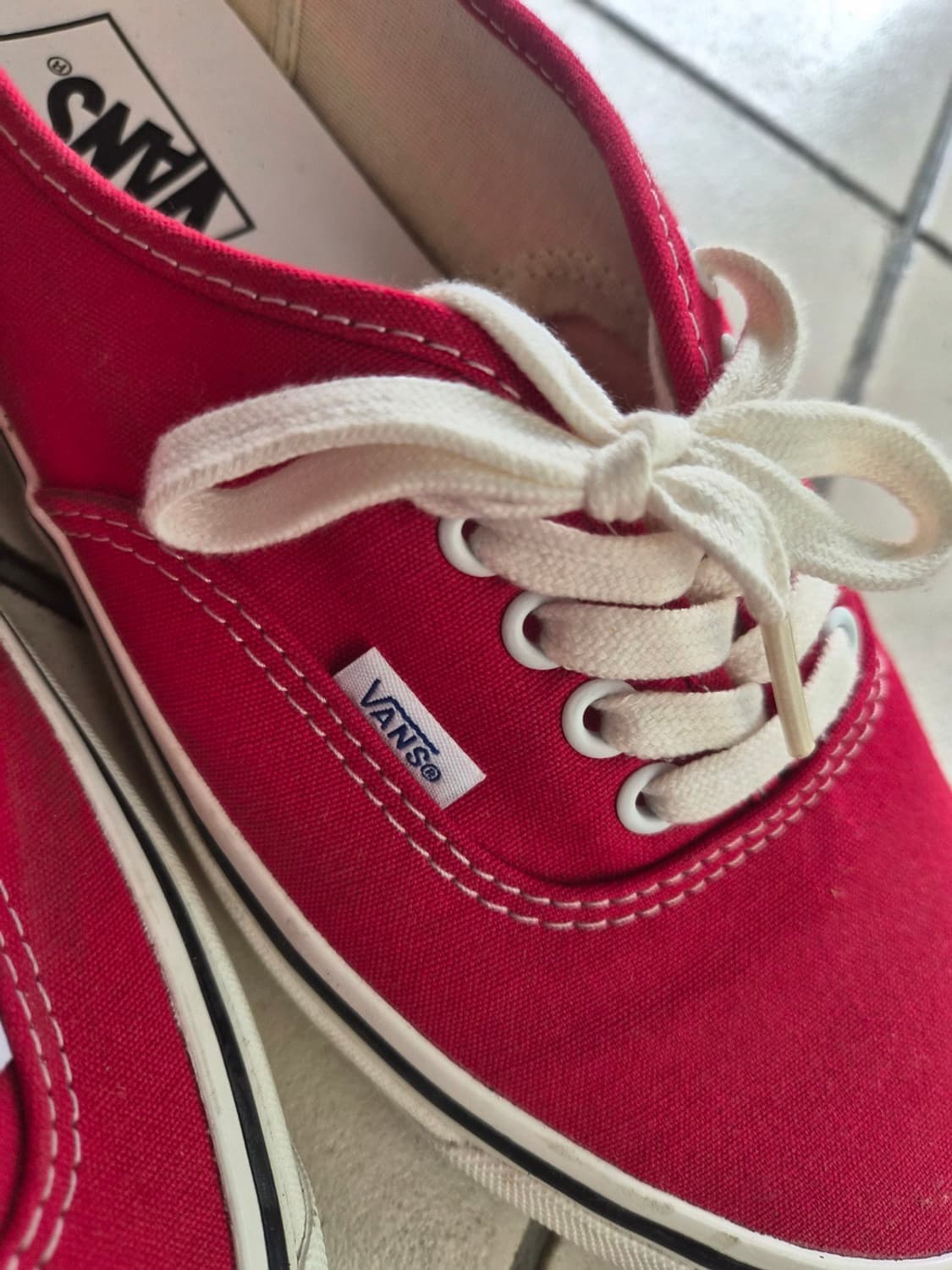 반스 어센틱 44 DX 애너하임 팩토리 레이싱 레드 275 상품이미지2