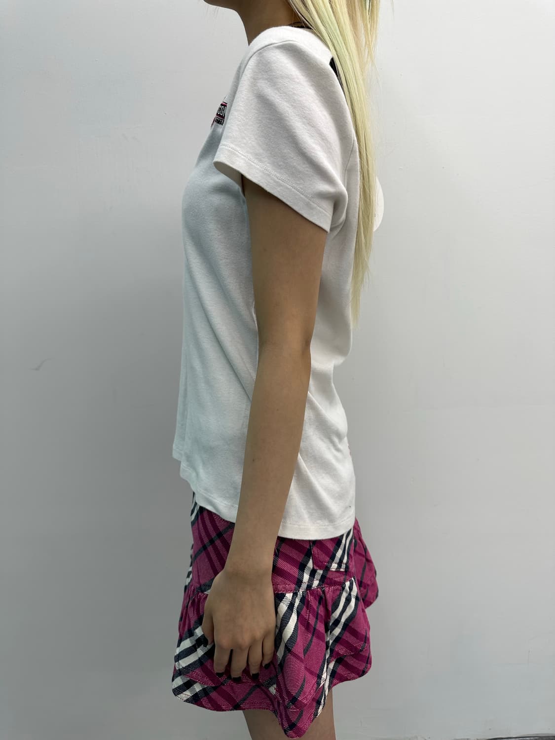 Pink back point top 상품이미지8