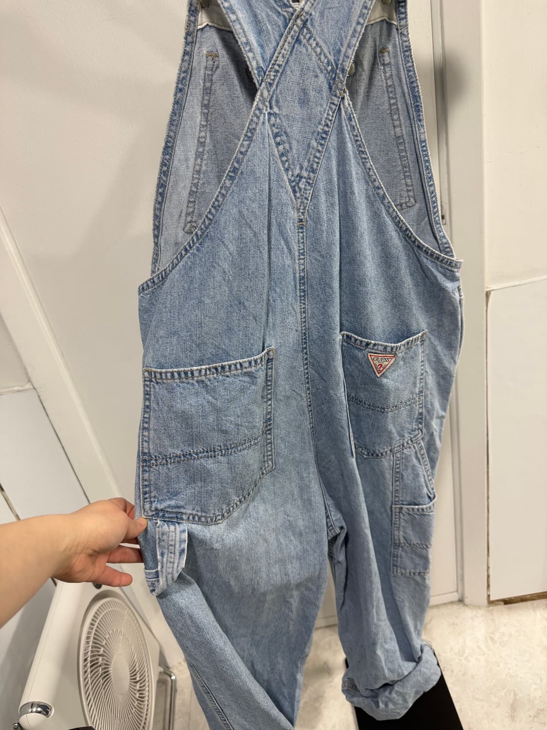 게스 점프슈트 청바지 멜빵바지 usa guess 상품이미지4