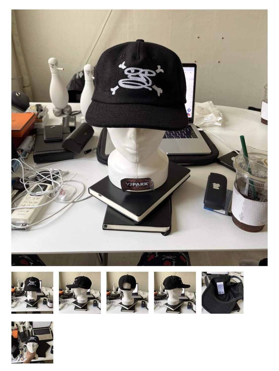 보이롱페이스 모자 BLF logo wool cap 상품이미지1