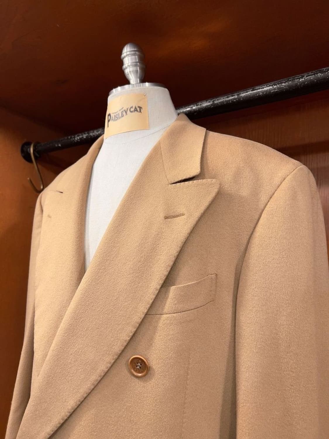 페레가모 캐시미어 코트 상품이미지3