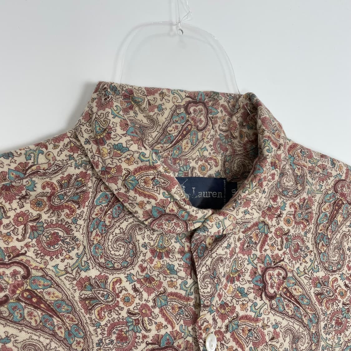 폴로 랄프로렌 페이즐리 패턴 셔츠 상품이미지2