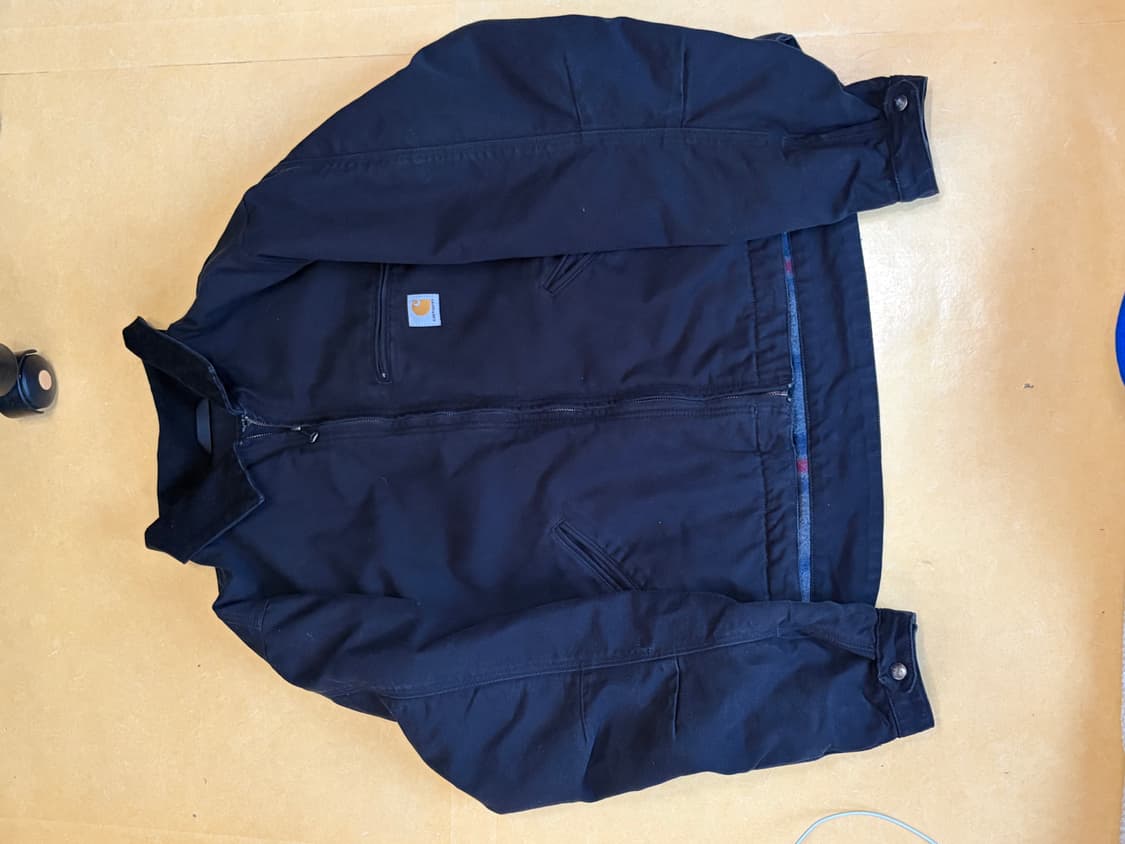 칼하트 워크 자켓 2xl 블랙 상품이미지1