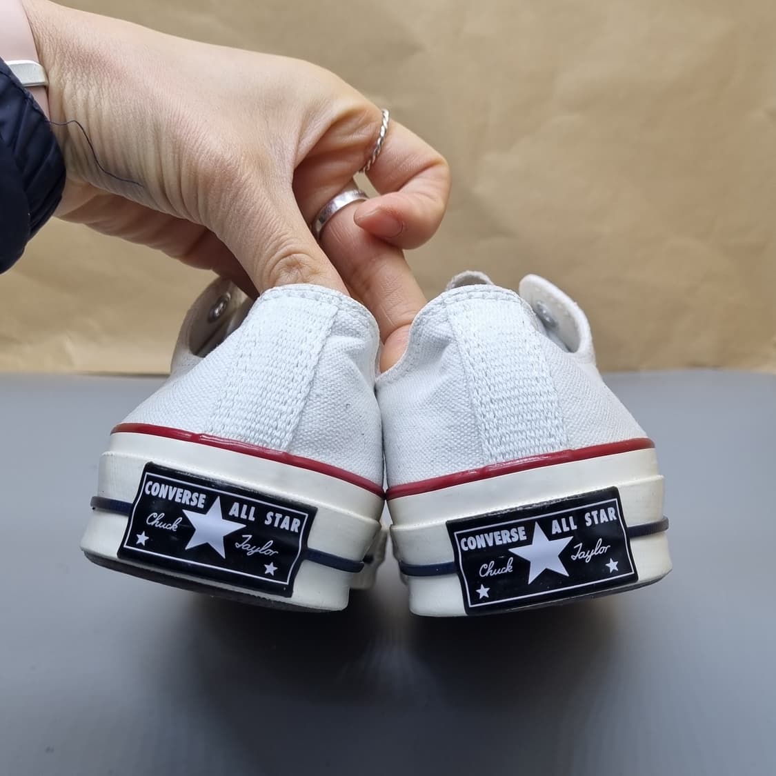 컨버스 척70 화이트 스니커즈 250 상품이미지4