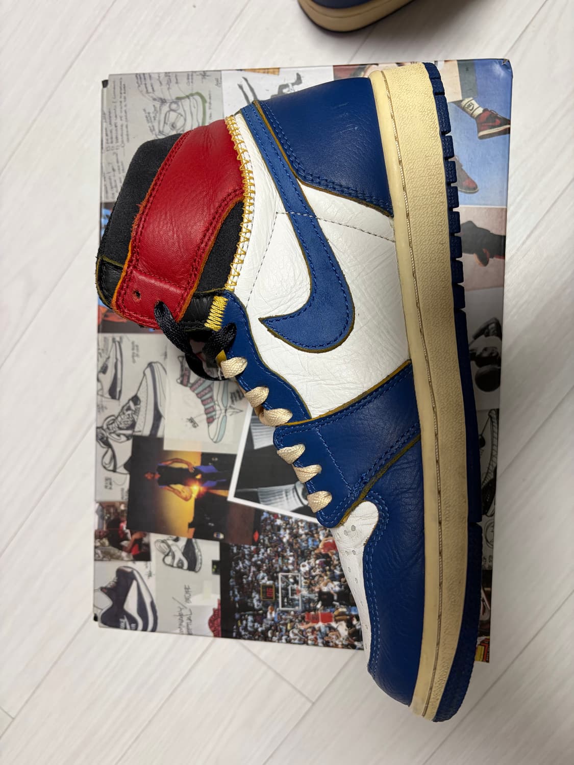 유니온x조던1 블루토 260 상품이미지2