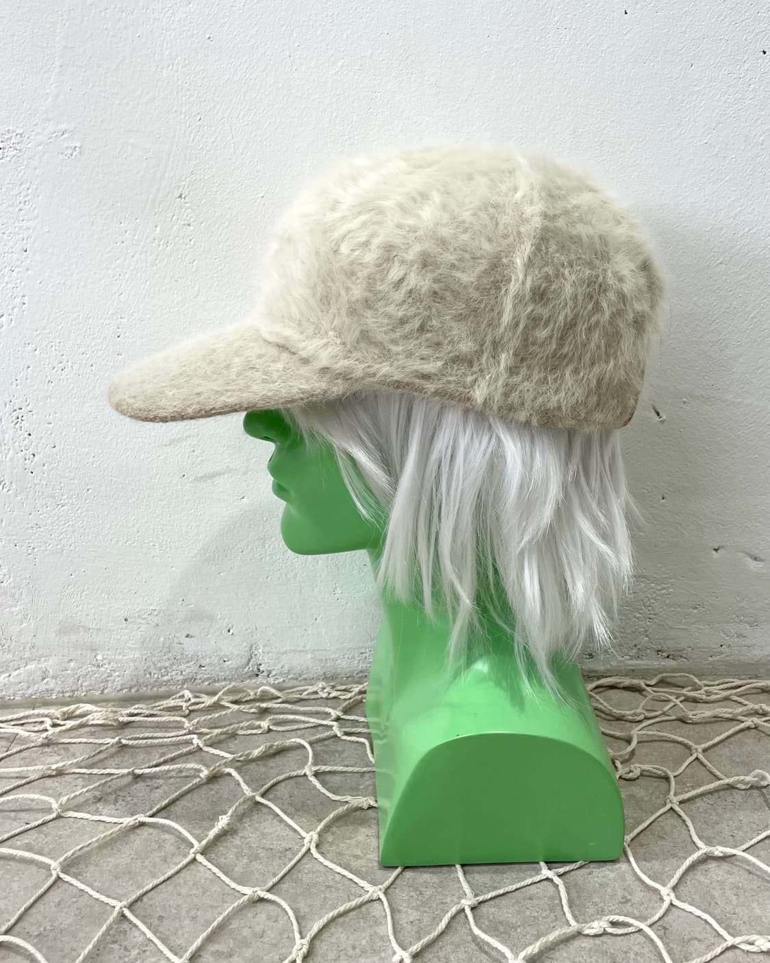 White Fur Cap 상품이미지3