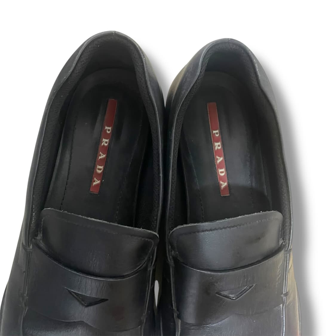 280) 프라다 스포츠 리네아 로사 클래식 레더 로고 로퍼 상품이미지4