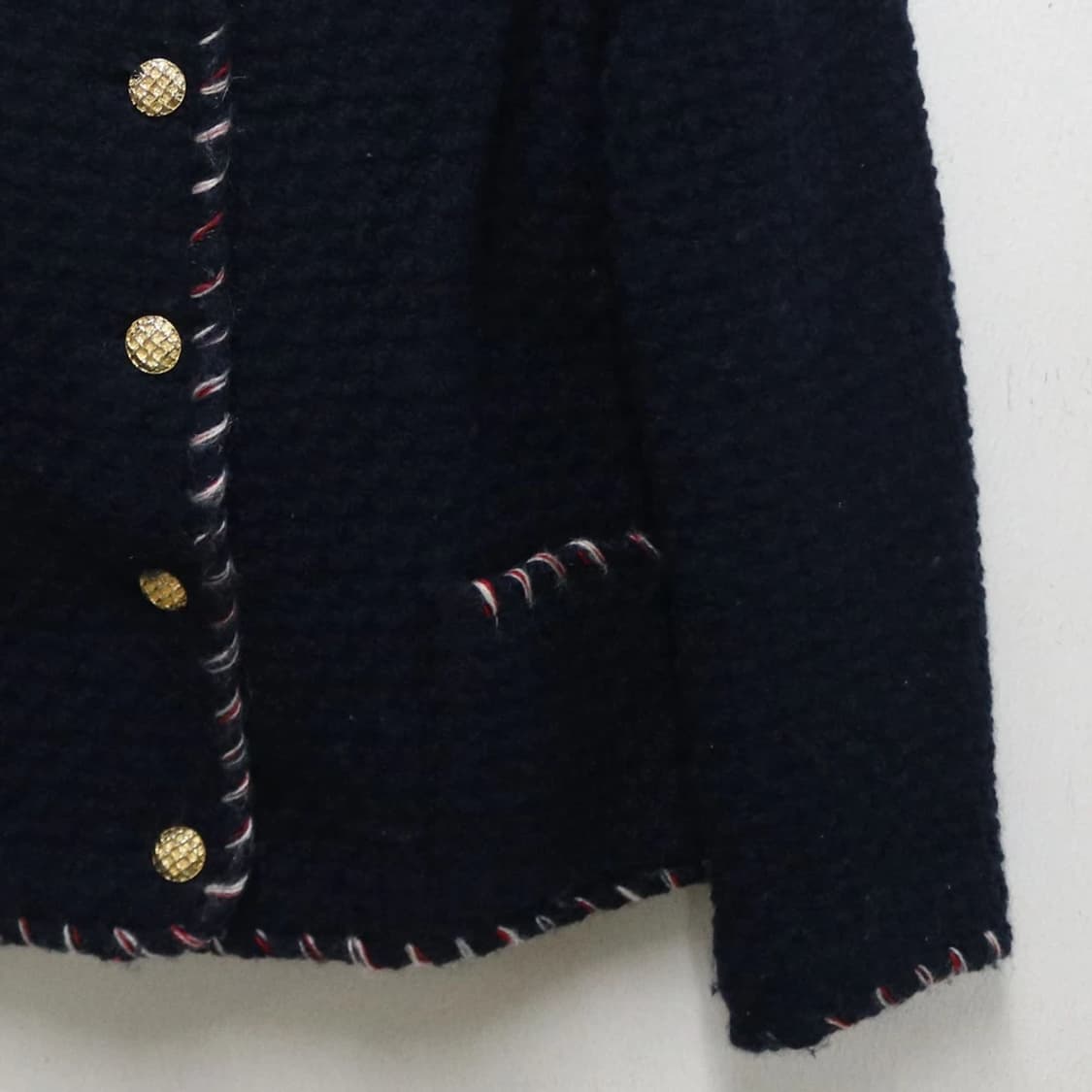 ALLEE 스티치포인트 울 혼방 트위드 자켓 64435 상품이미지4