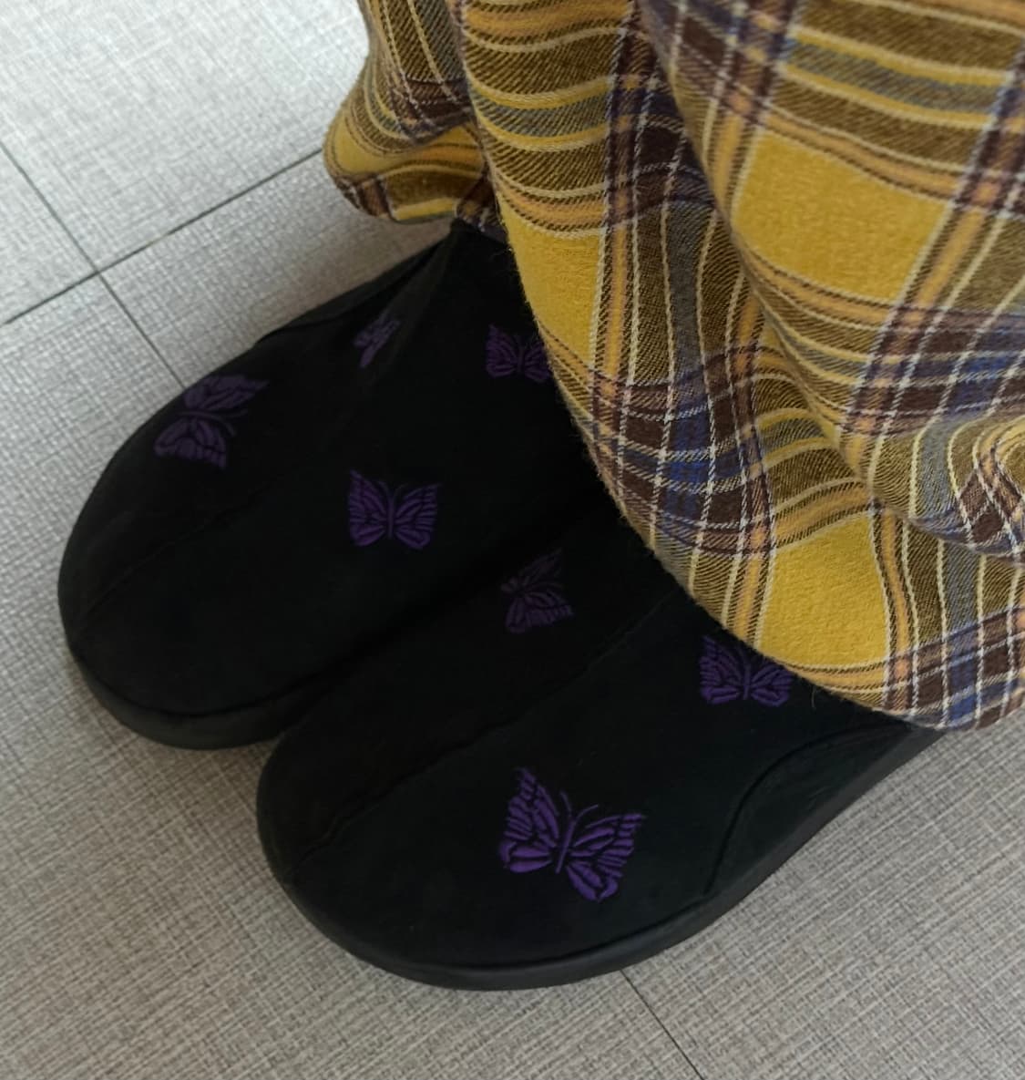 Needles X Reebok 니들스 리복 비트닉 목 코어블랙 퍼플 상품이미지2