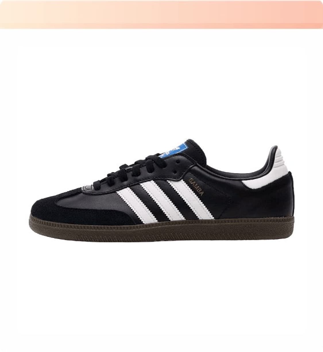 새상품) 아디다스 삼바 og 블랙 화이트 검  상품이미지1