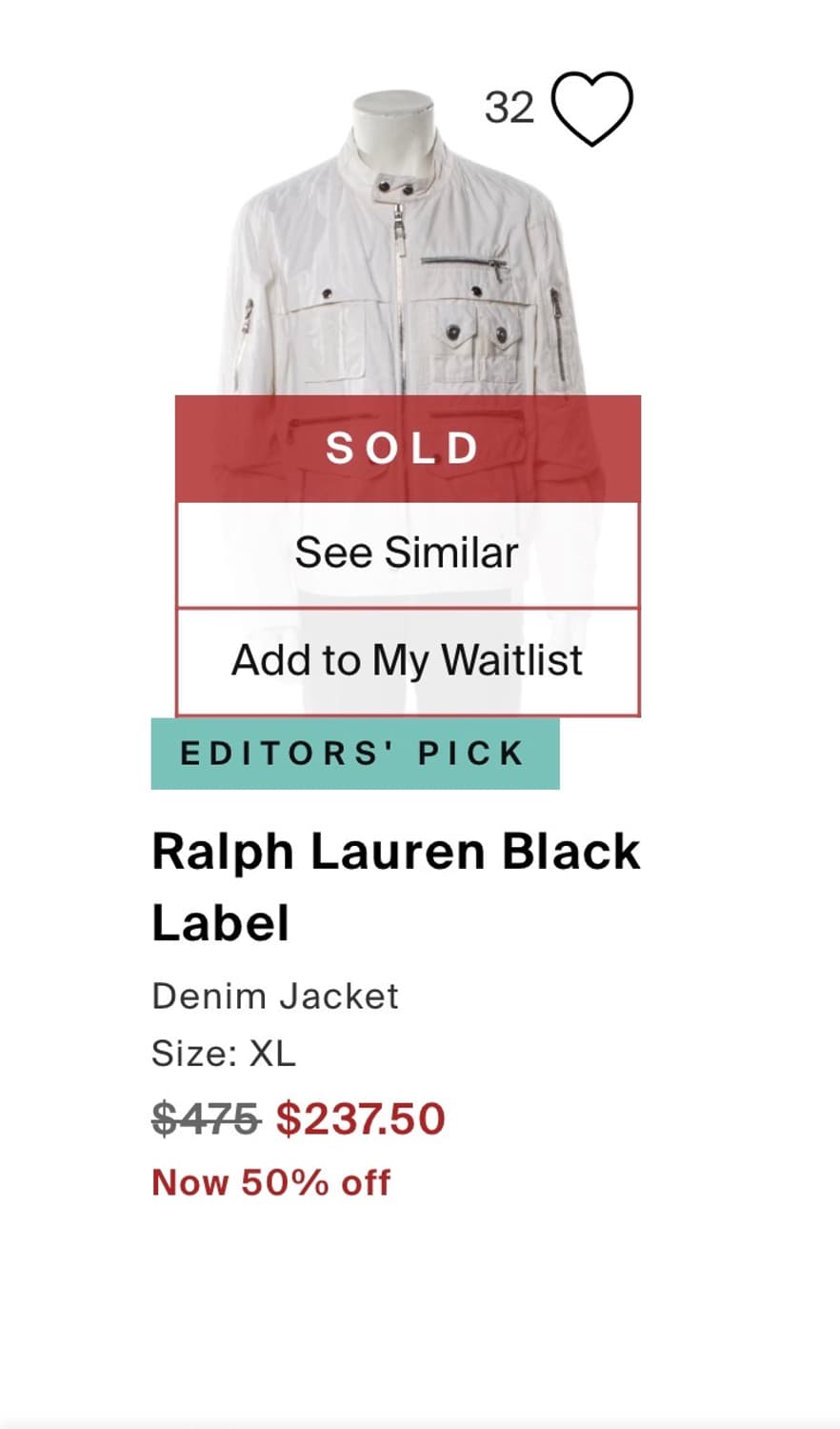 Polo Ralph Lauren 폴로 랄프로렌 블랙라벨 유틸리티 자켓 상품이미지10