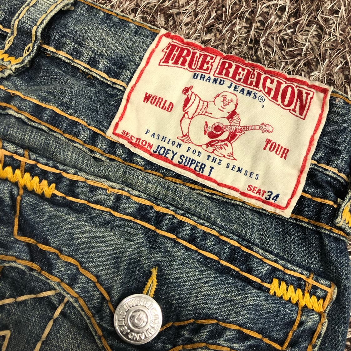 트루릴리전 Joey Super T 조이 슈퍼 티 부츠컷 데님 팬츠 상품이미지6