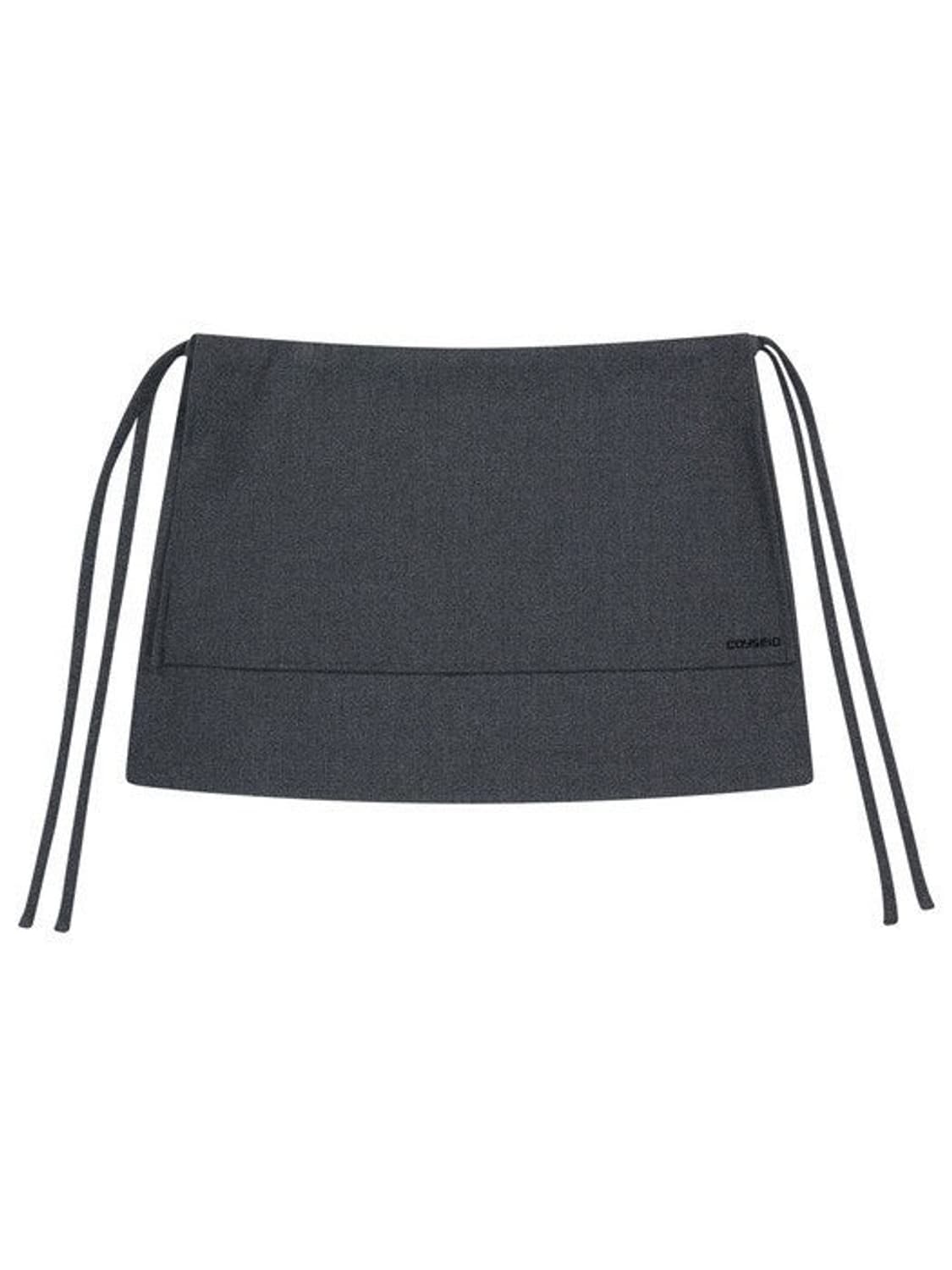 코이세이오 리본 더블 스커트 그레이 상품이미지1