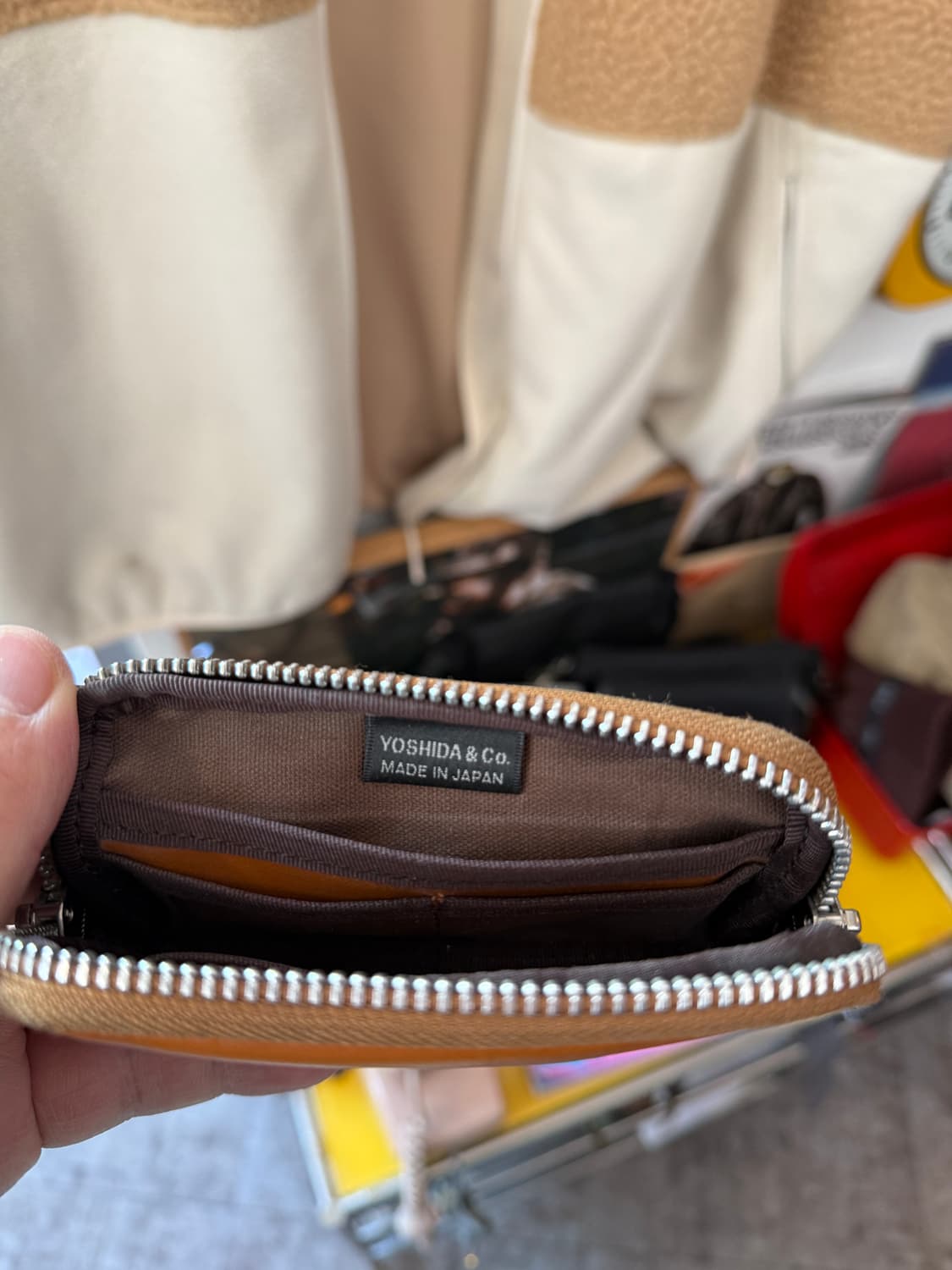 Porter 멀티 코인케이스 os 카멜 상품이미지3