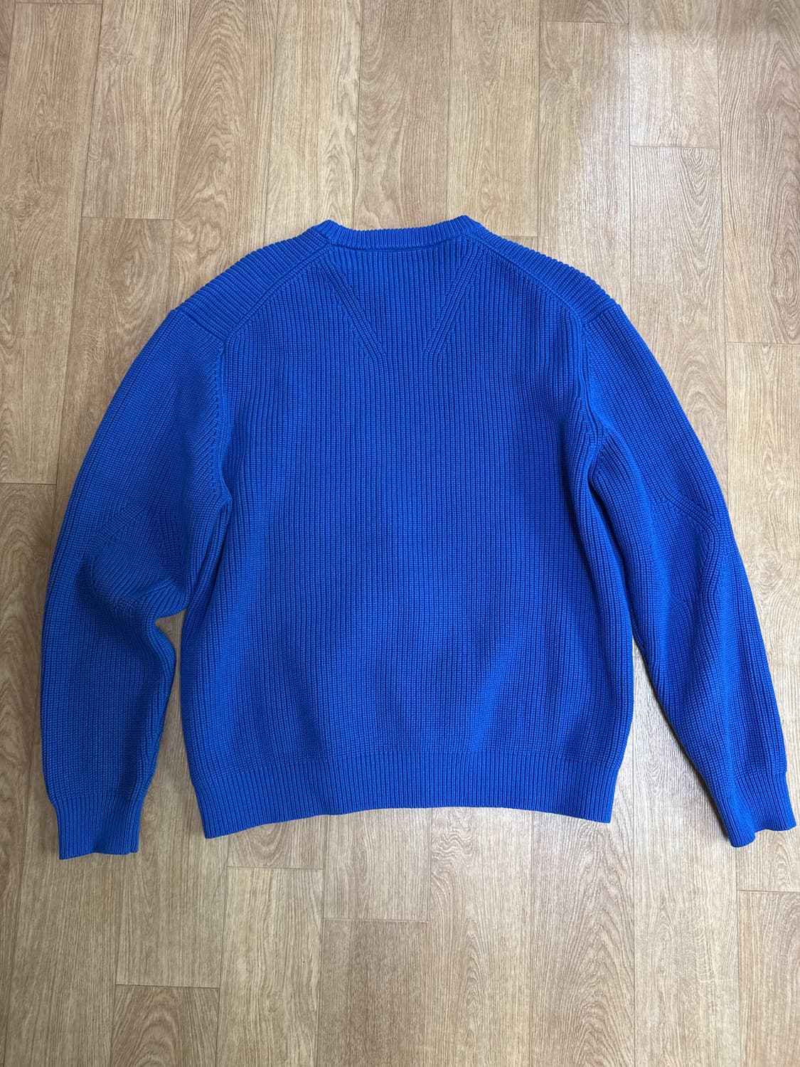 하찌 엘보 볼륨 풀오버_코발트블루 상품이미지4