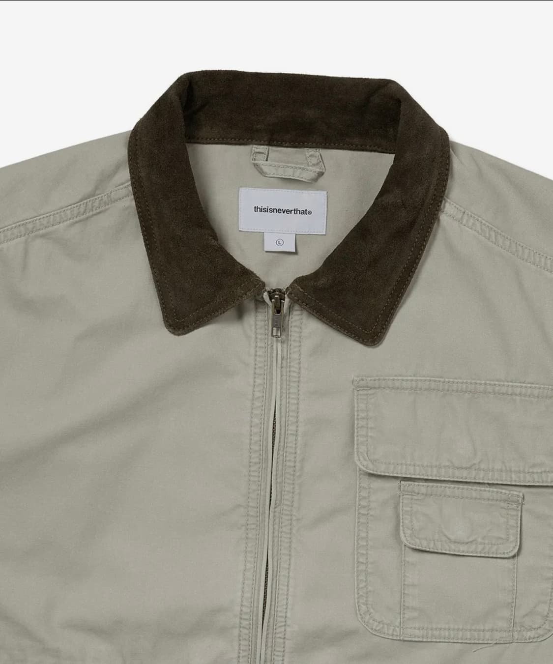 디스이즈네버댓 - 유틸리티 필드 자켓 (스톤) 상품이미지2
