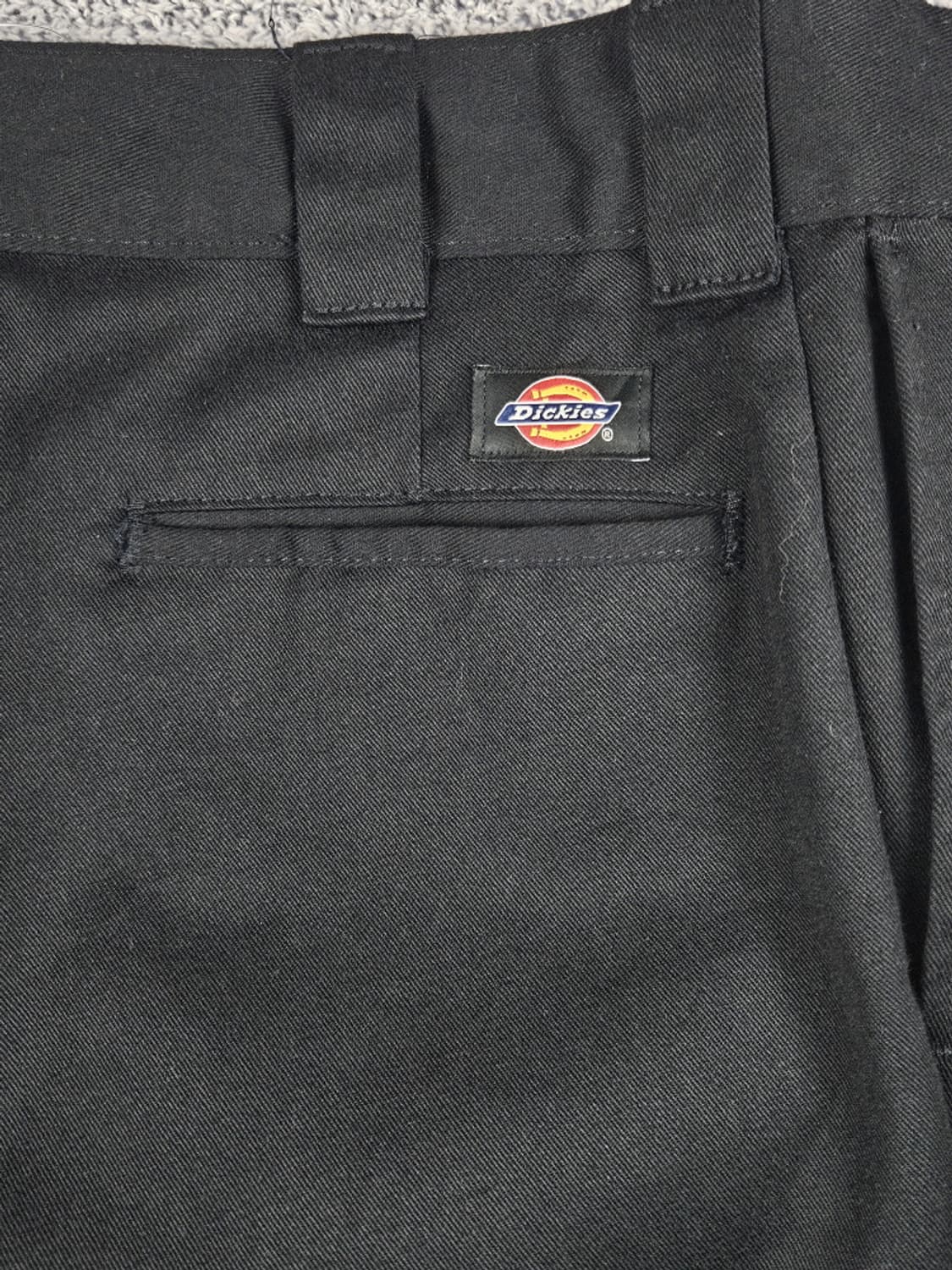 디키즈 베이직 블랙 스트레이트 코튼 팬츠 ( 30X32 )/ 10228 상품이미지8