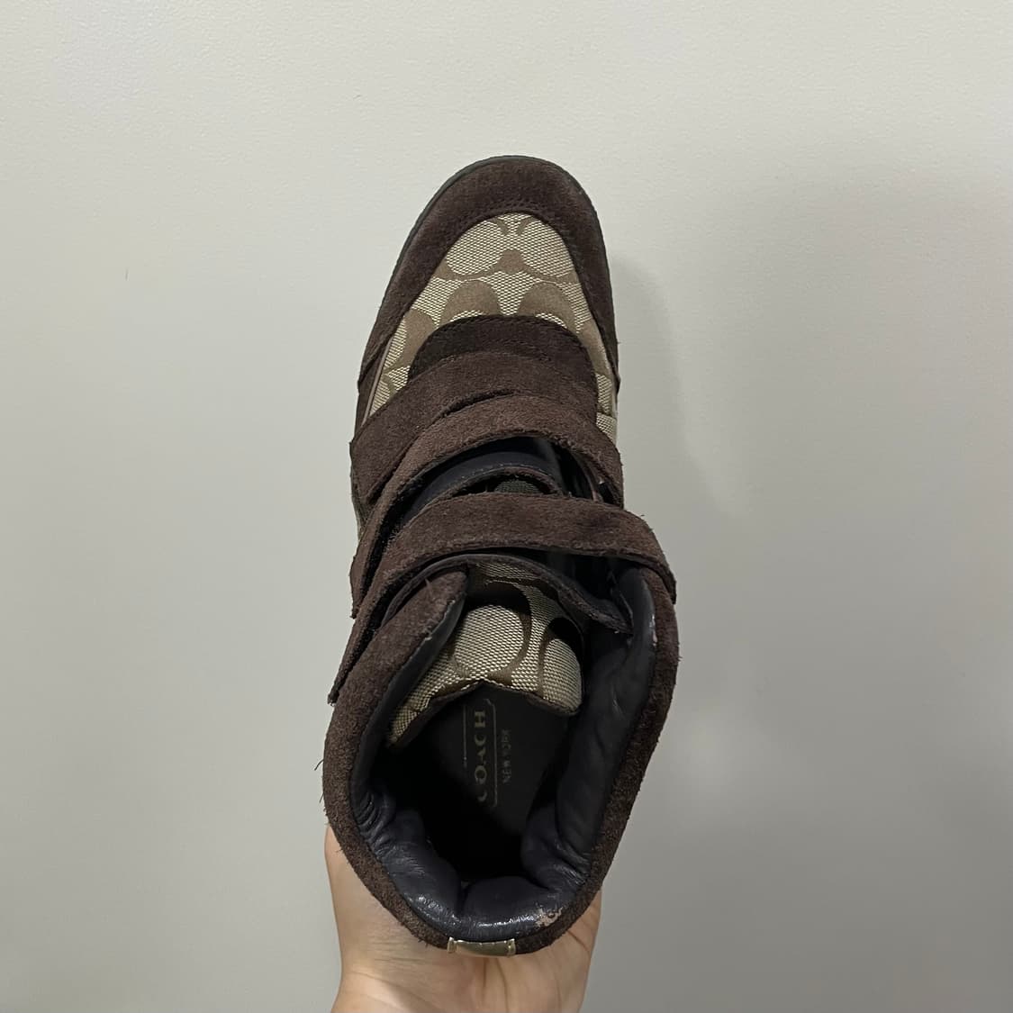 Coach Wedge Heel  Sneakers 상품이미지5