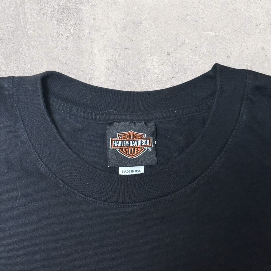 할리 데이비슨 그래픽 반팔 튜블라 티셔츠 L Made in USA 상품이미지4
