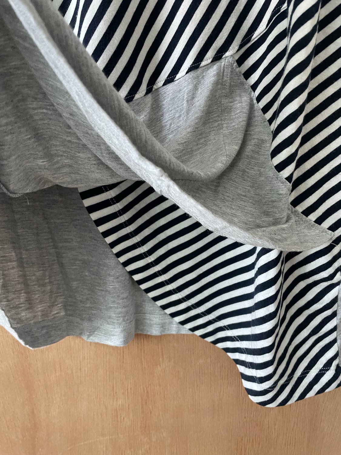 알렉산더맥퀸 비대칭 드레이프 티셔츠 상품이미지8