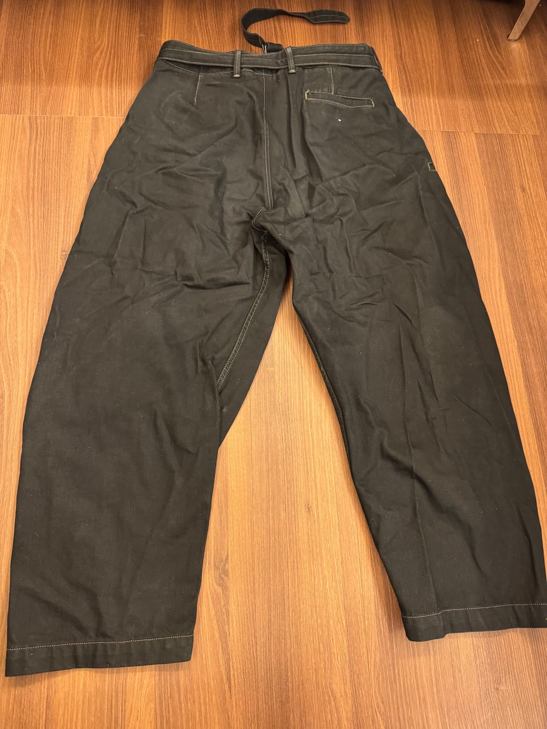 [52] 르메르 트위스티드 벨티드 데님 블랙 상품이미지2