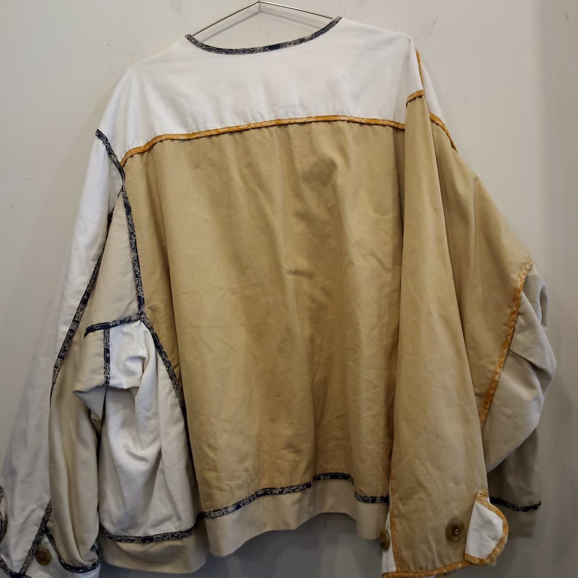 빈티지 패치워크 셔츠 자켓 상품이미지5