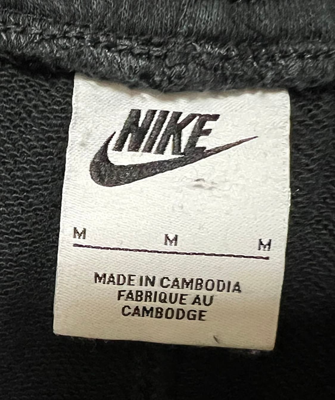 NIKE 나이키 NSW 클럽 프렌치 테리 남자 카고 반바지 블랙 L 32 상품이미지3