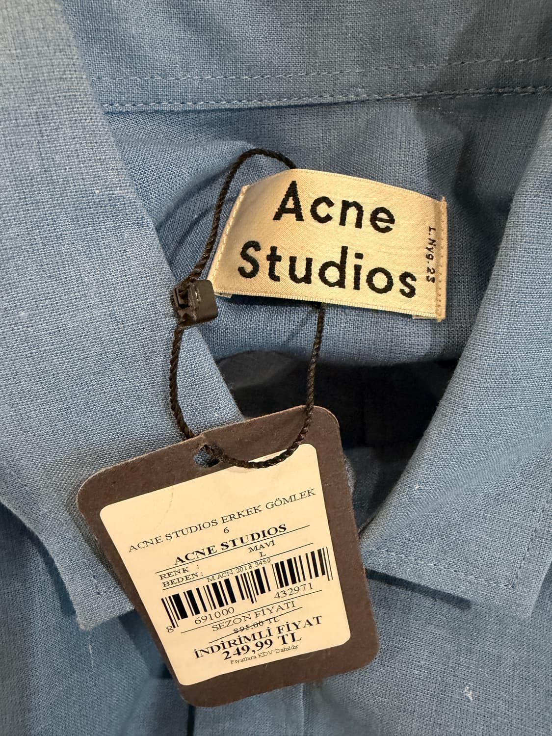 아크네 스튜디오 버튼 셔츠 상품이미지5