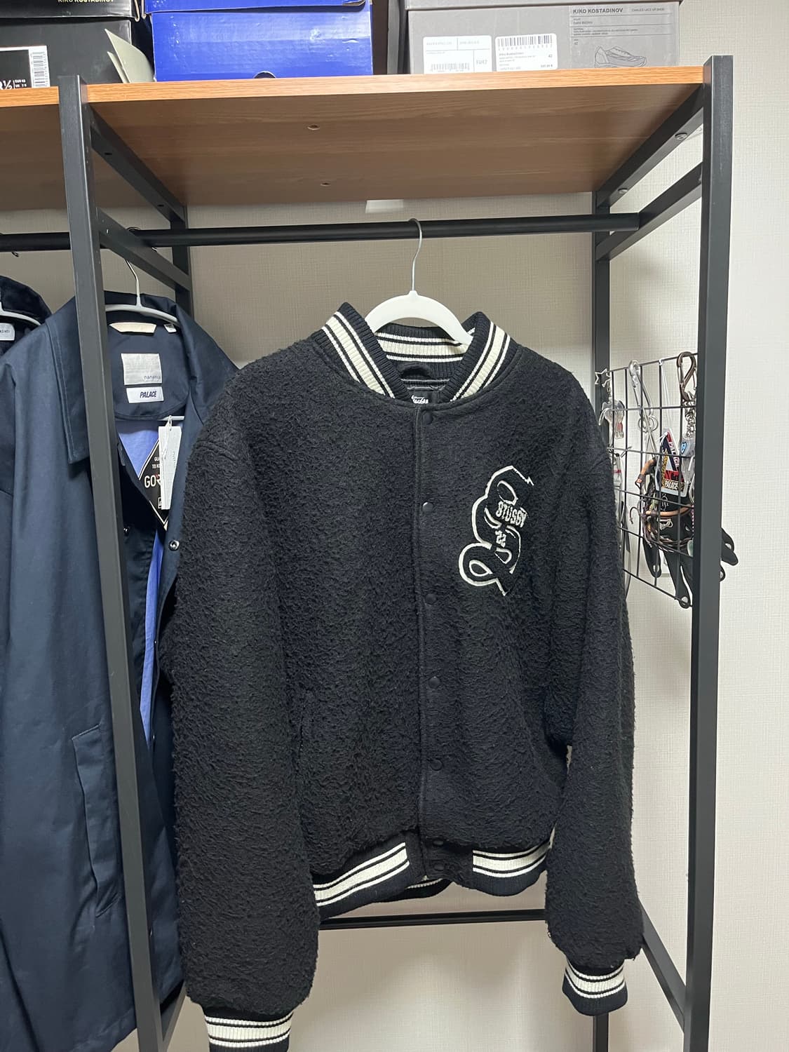 스투시 카센티노 울 바시티 자켓 XL 상품이미지1