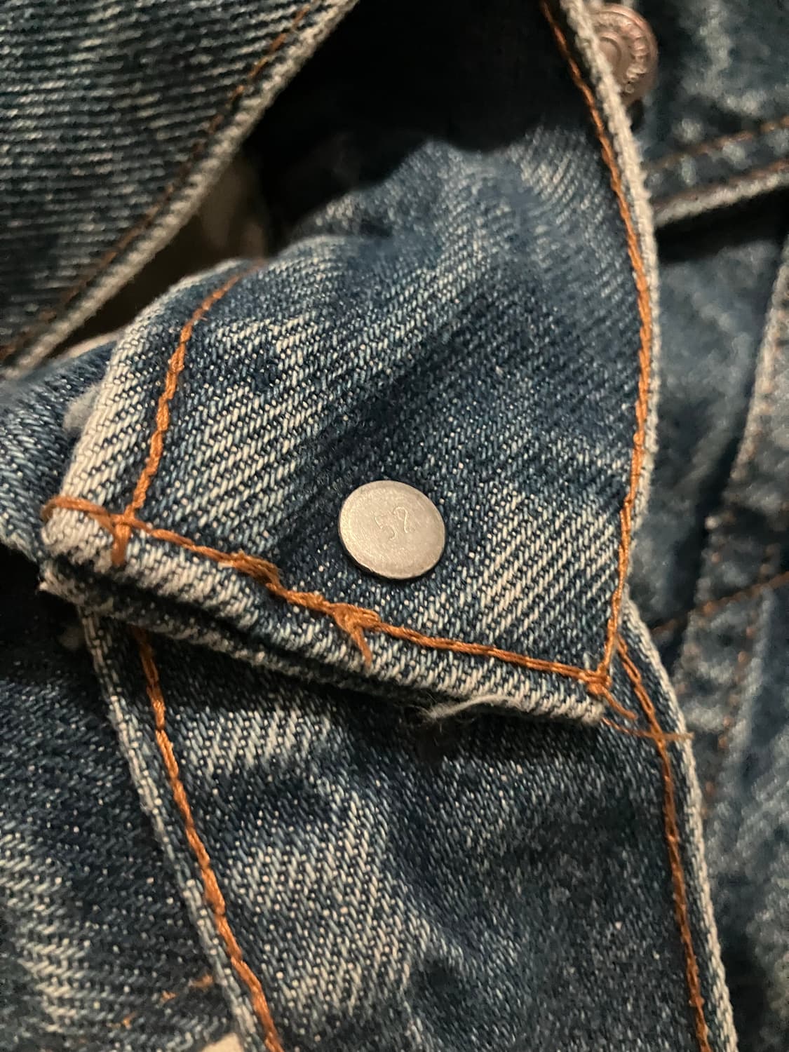 🇺🇸 80s USA 리바이스 70506 3세대 트러커 데님 자켓 상품이미지8