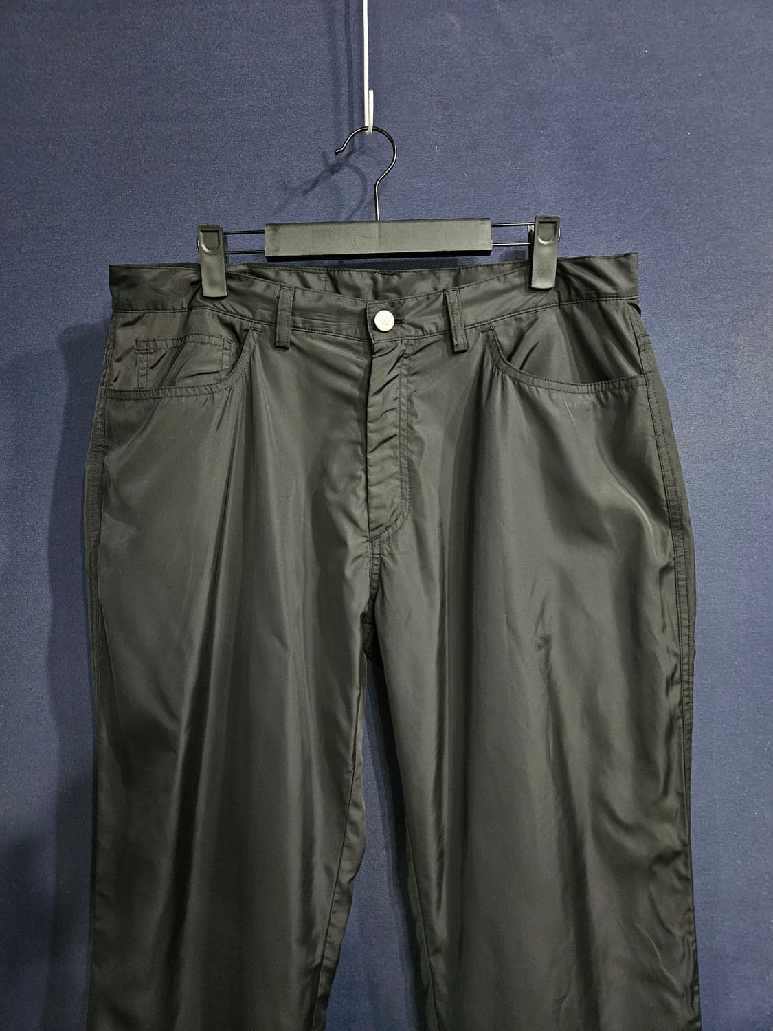 플라스틱 프로덕트 블랙 남성 허리 32~33 와이드팬츠  상품이미지7