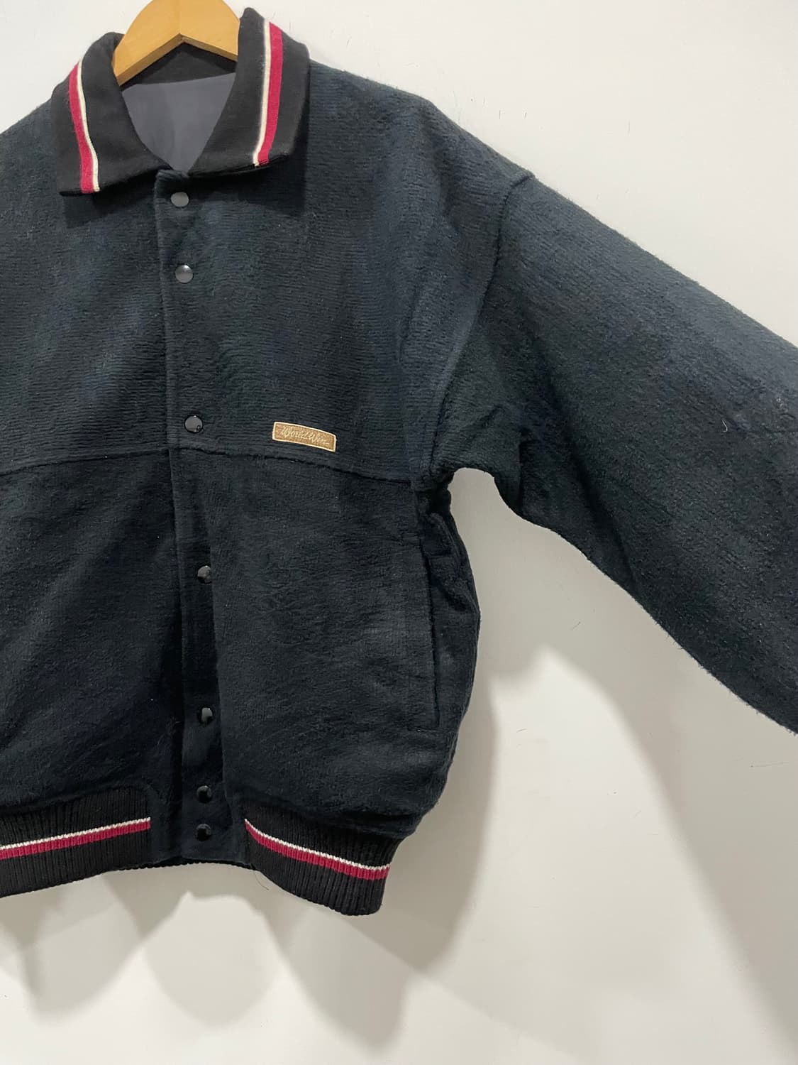 (빈티지)플리스 리버시블 봄버자켓 상품이미지7